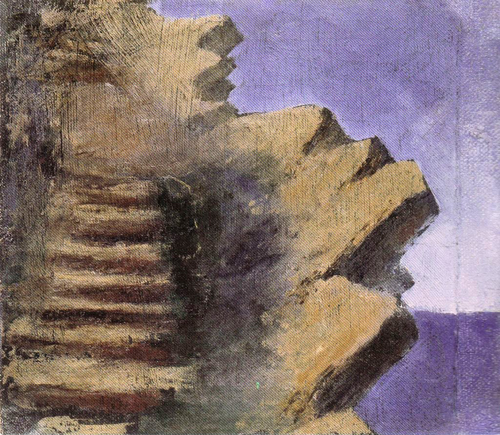 Cliff at the seaside